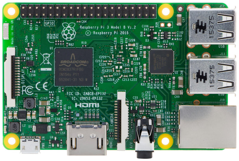 RASPBERRY-PI RASPBERRYPI3-MODB-1GB  Sbc Raspberry Pi 3 Model B 1Gb Uk
