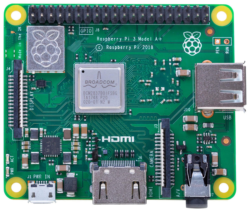 RASPBERRY-PI RPI3-MODAP Sbc, Raspberry Pi 3 Model A+ 512Mb