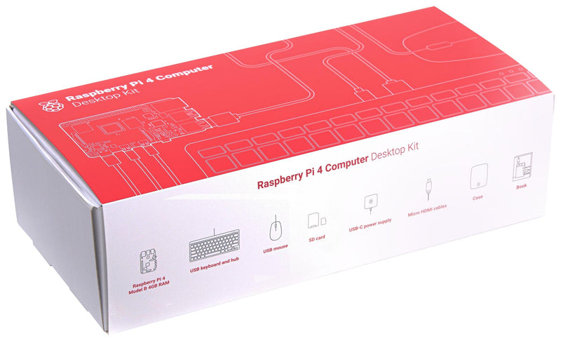 Raspberry Pi 4 4GB Official Desktop Kit - RASPBERRY-PI SC0400UK