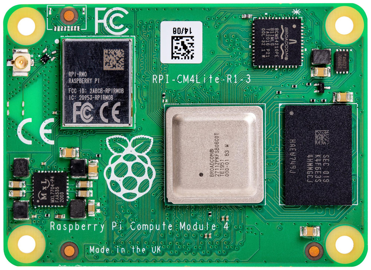 Raspberry Pi 8GB Compute Module 4 Lite - High-Performance Versatility for Your Projects