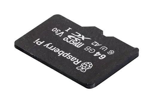 RASPBERRY-PI - PI OS - 64GB - 64GB MicroSD Card with Raspberry Pi OS