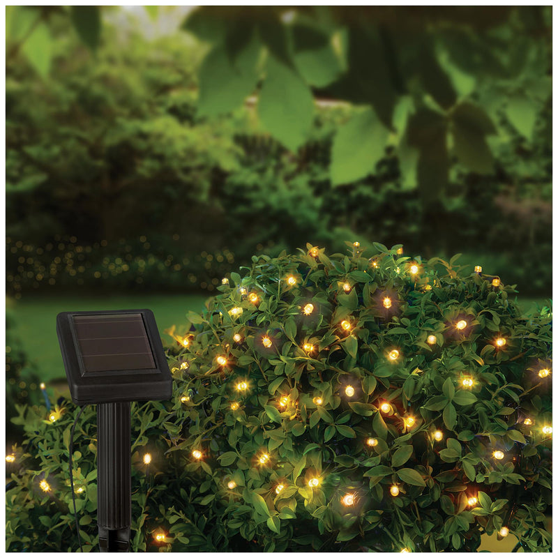 PREMIER - LS230093WW - 500 LED Solar String Lights, Warm White, IP44, 30m
