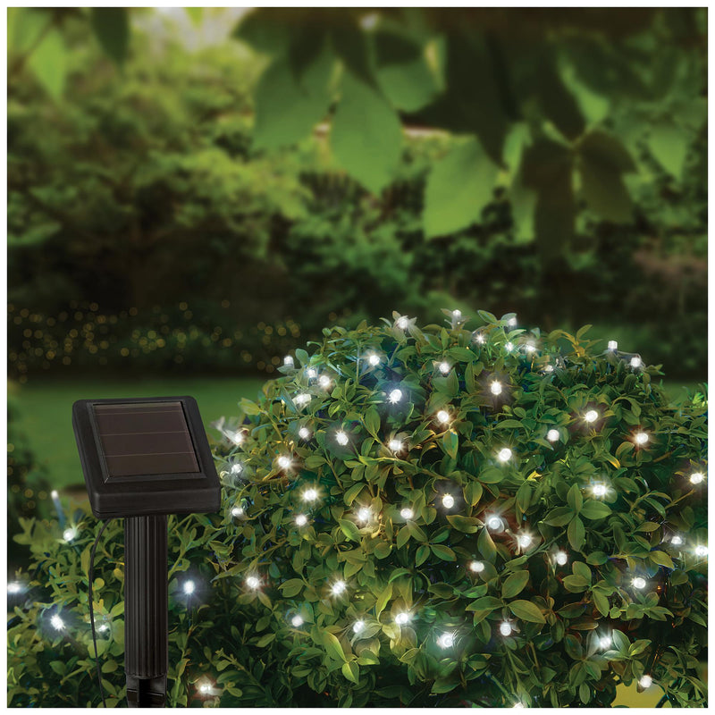 PREMIER - LS230094CW - 1000 LED Solar String Lights, Cool White, IP44, 25m