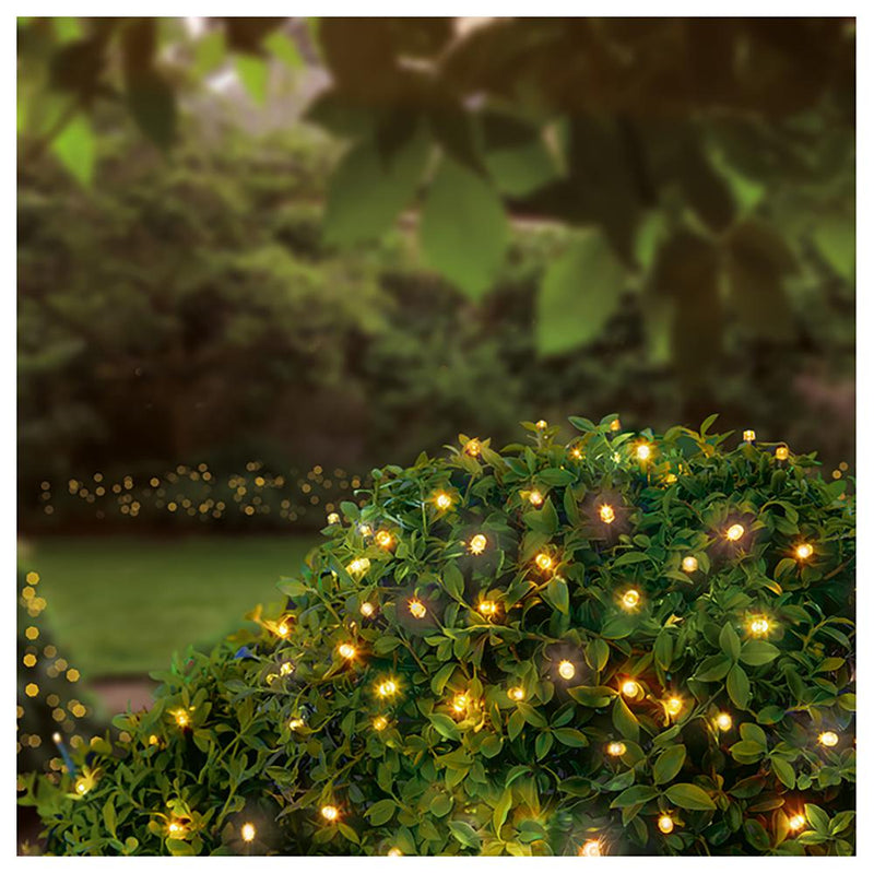 PREMIER - LT230065WW - 50 LED Battery Operated String Lights with Timer, Warm White, IP44