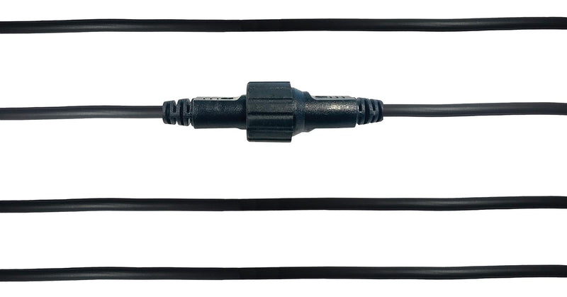 PREMIER - LT220108 - 10m Extensions Cable for Festoon Lights, Black
