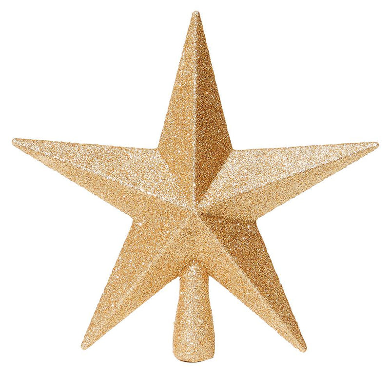 PREMIER TD126324RGD  20Cm Rose Gold Tree Top Star Glitter