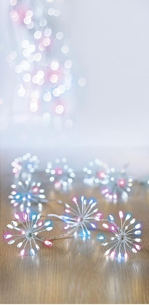 400L Starburst String 20X Starbursts Rbw LV201451RBW  PREMIER