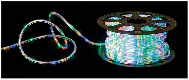 PREMIER - LV171649M - 1200 LED Multi-Action LED Rope Light, Multi-Coloured, 50m