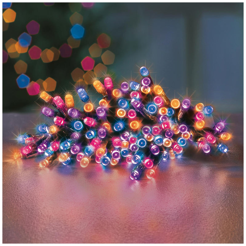 24 Ma Bo Rainbow Leds Lights With Timer LB131957RBW  PREMIER