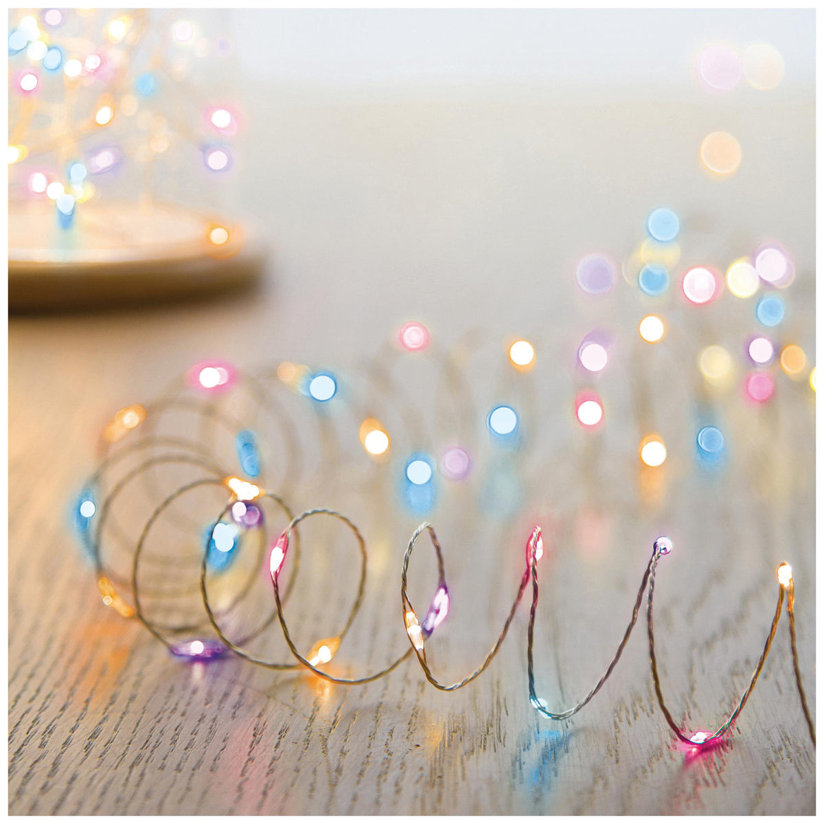 50 Bo M-A Microbrights Rbw With Timer LB151209RBW  PREMIER