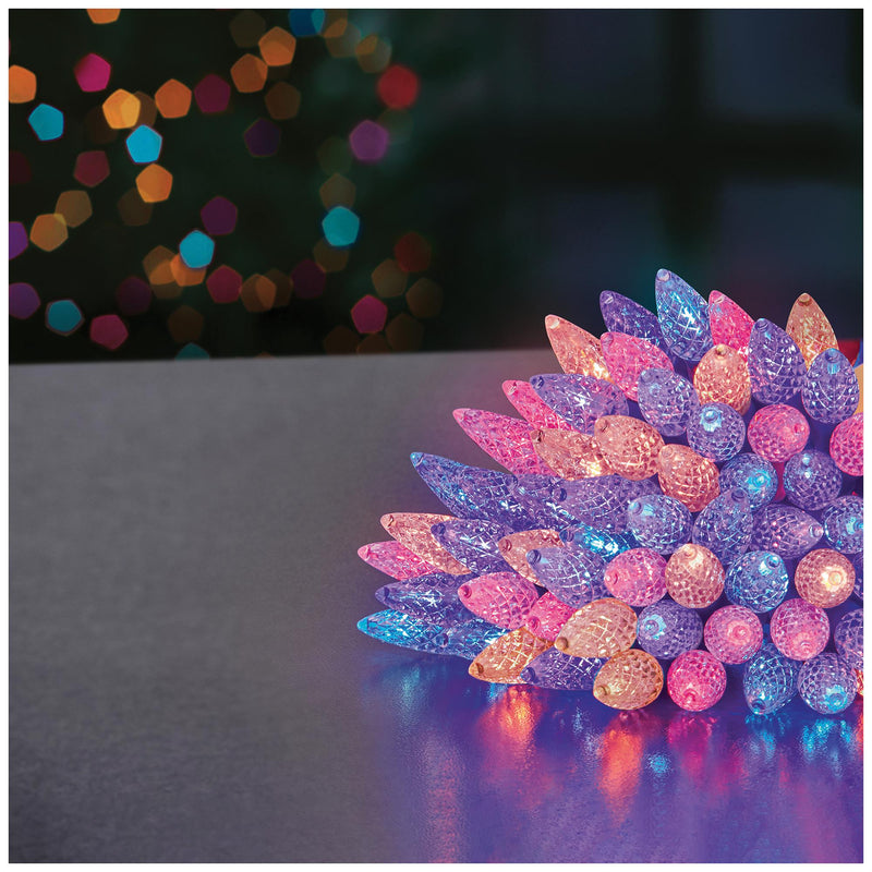 300L C6 Bulb Cap Light String Rbw Leds LV221689RBW  PREMIER