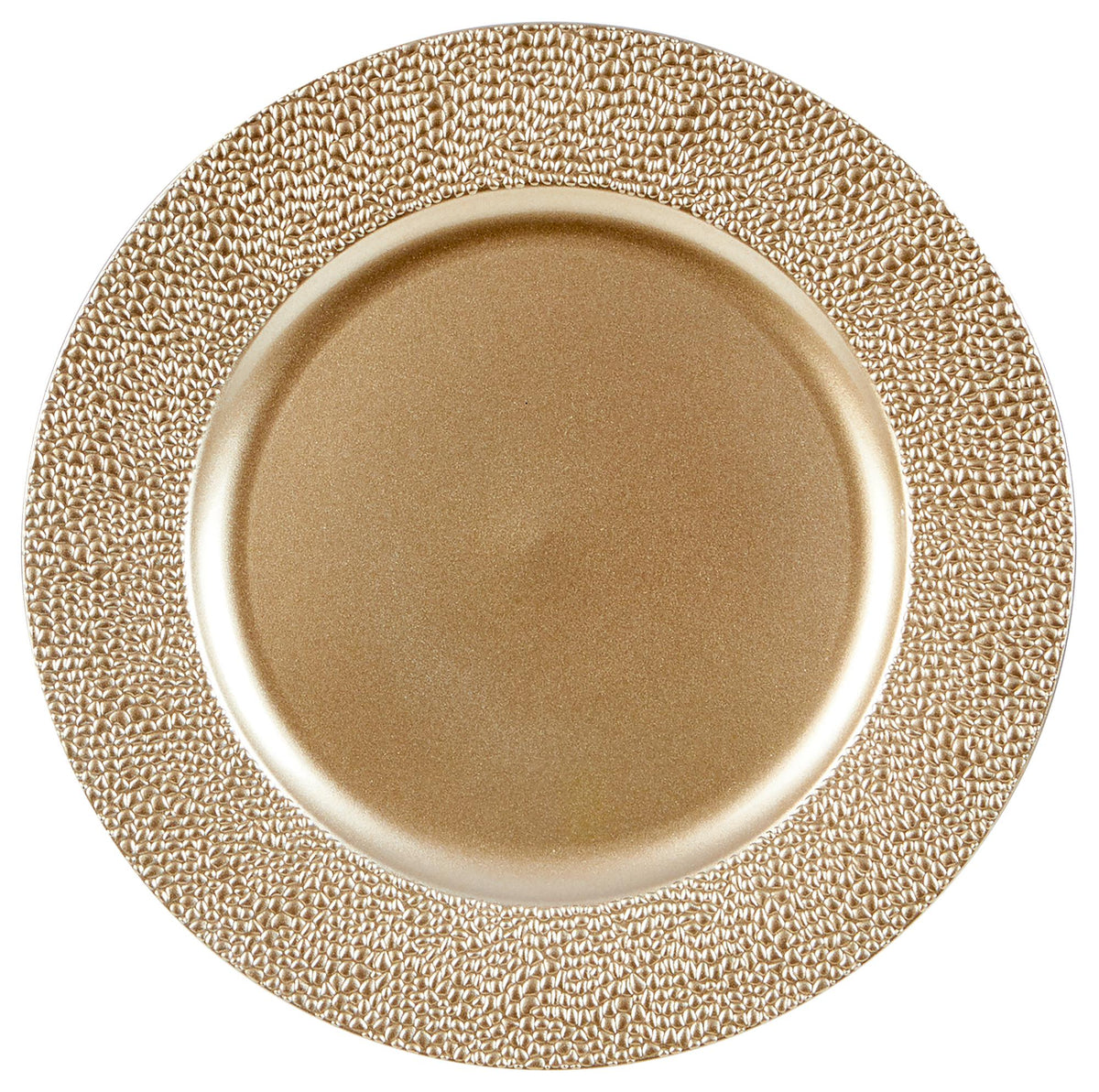 PREMIER - AC231888G - 33cm Beaded Detailed Charger Plate, Gold