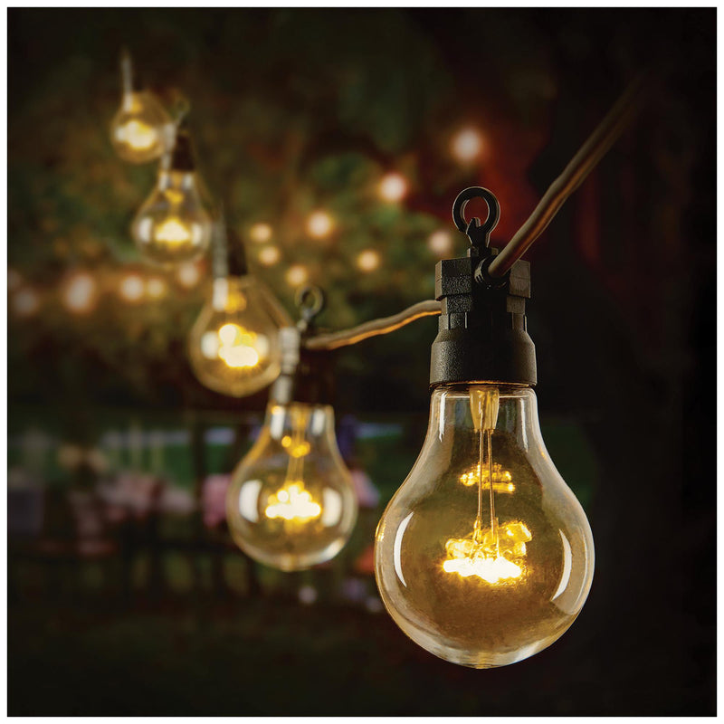 PREMIER - LV231260WW - 20 Bulb Festoon Lights, Warm White