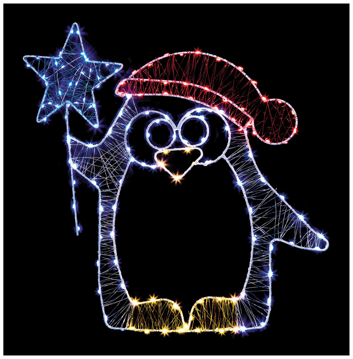 PREMIER - LV243001 - 50cm Microbright LED Penguin Motif