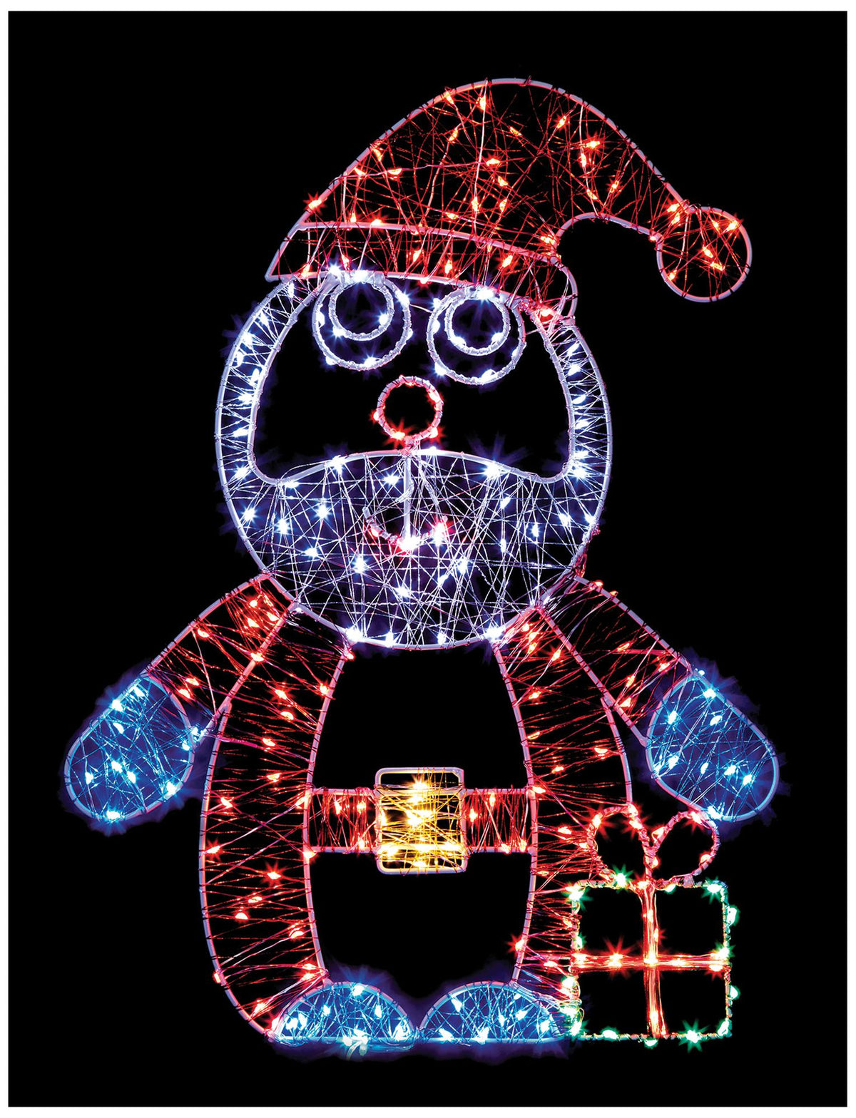 PREMIER - LV243008 - 50cm Microbright LED Santa Motif