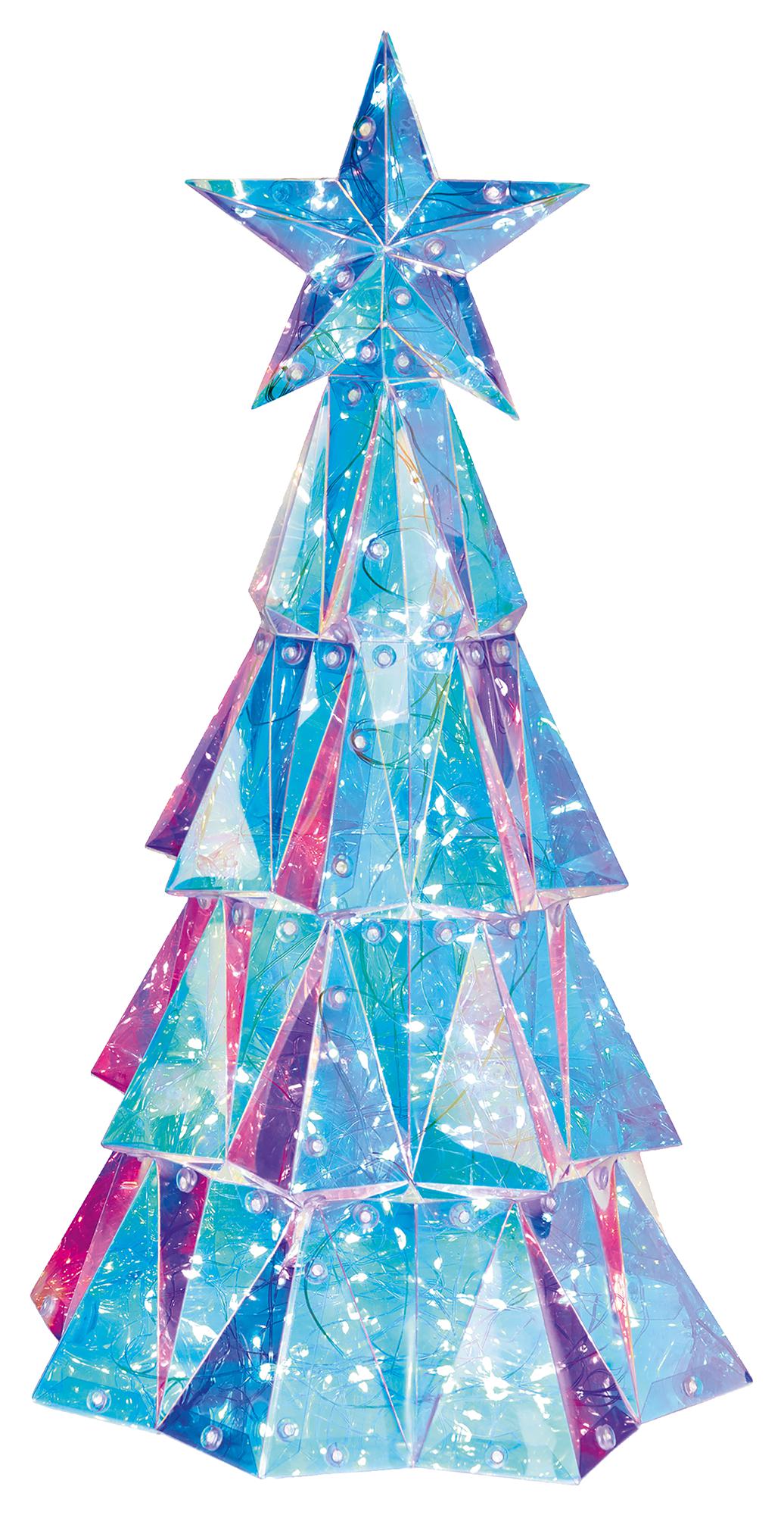 PREMIER - LV243730 - 40cm Iridescent Dream Tree with 200 White LEDs