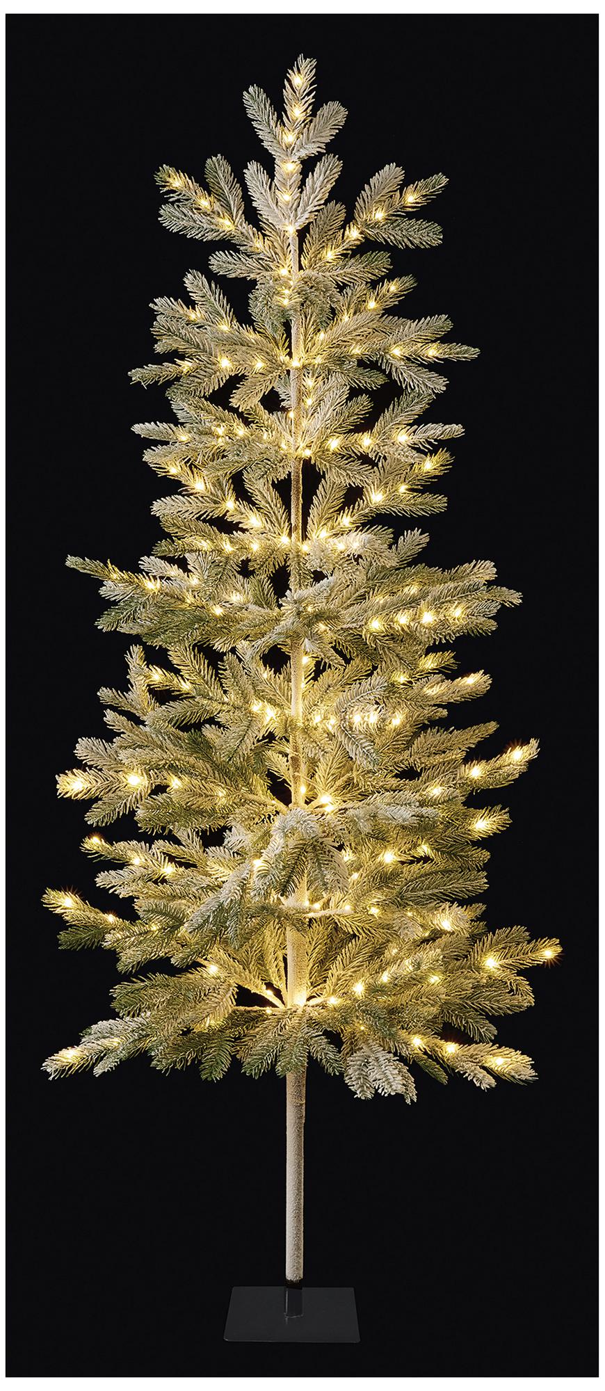 PREMIER - LV243133WW - 1.5m Lit Snowy Pine Needle Tree, Warm White