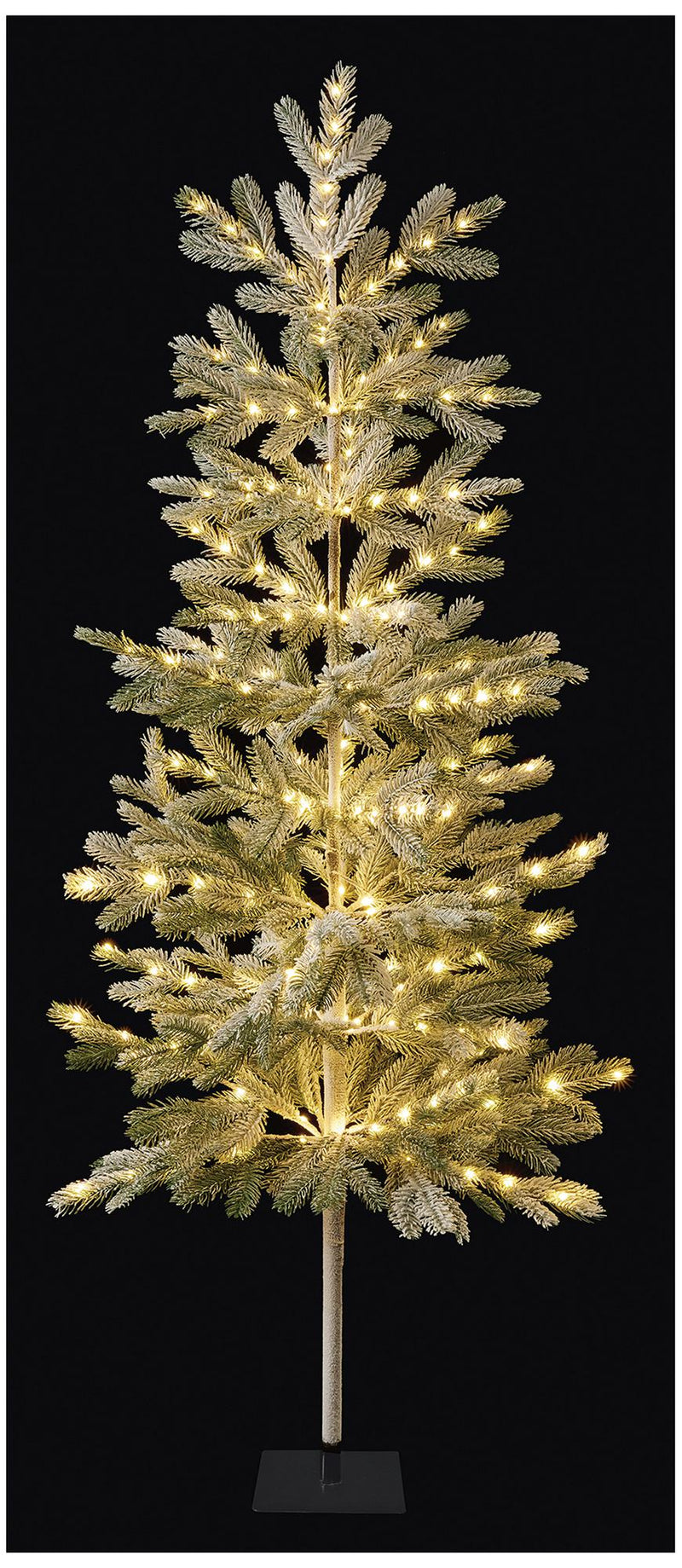 PREMIER - LV243133WW - 1.5m Lit Snowy Pine Needle Tree, Warm White