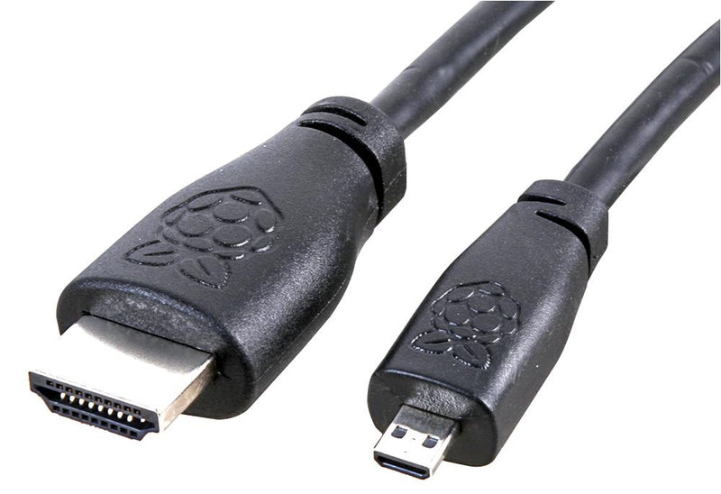 RASPBERRY-PI T7732AX Micro Hdmi To Hdmi Cable, 1M Black