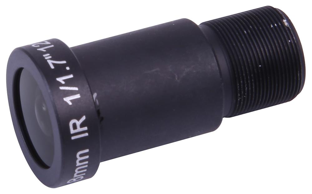 RASPBERRY-PI - SC0949 - M12 Portrait Lens for High Quality Camera Module, 12MP 8mm
